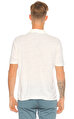 Sandro Beyaz Polo T-Shirt