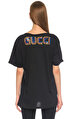 Gucci Baskı Desen Renkli T-Shirt