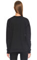 Balmain Baskı Desen Siyah Sweatshirt