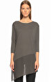 Eileen Fisher Antrasit Bluz