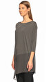 Eileen Fisher Antrasit Bluz