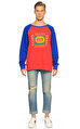Gucci Baskı Desen Renkli Sweatshirt