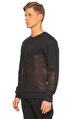 Les Benjamins İşleme Detaylı Siyah Sweatshirt
