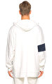 Les Benjamins Kapüşonlu Beyaz Sweatshirt