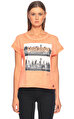 Superdry Baskı Desen Mercan T-Shirt