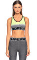 Superdry Gri Spor Büstiyeri