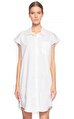 Cheap Monday Düz Desen Mini Beyaz Elbise