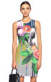 Clover Canyon Çiçek Desenli Renkli Elbise