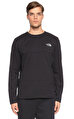 The North Face Düz Desen  Siyah Sweatshirt