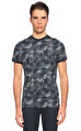 Ted Baker Karma Desenli Lacivert T-Shirt