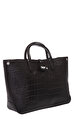 Longchamp Roseau Style Croco Çanta