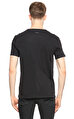 John Varvatos Usa İşleme Detaylı Siyah T-Shirt