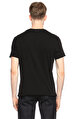 John Varvatos Usa Baskı Desen Siyah T-Shirt