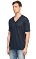 John Varvatos Lacivert T-Shirt