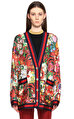 Gucci Çiçek Desenli Renkli Bluz
