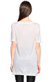 DKNY V Yaka Beyaz T-Shirt