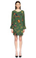 Silvian Heach Yeşil Mini Elbise
