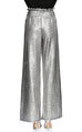 SH Geniş Kesim Gümüş Rengi Pantolon