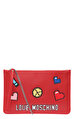 Love Moschino Kırmızı Clutch