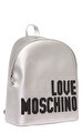 Love Moschino Gümüş Rengi Sırt Çantası