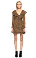 Free People Leopar Desen Mini Elbise