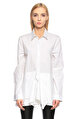 Jil Sander Fırfır Detaylı Beyaz Gömlek