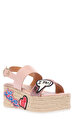 Love Moschino Pembe Sandalet