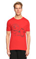 Hugo Boss Hugo Baskı Desen Kırmızı T-Shirt