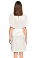 Alberta Ferretti Beyaz Elbise