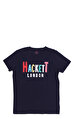 Hackett Erkek Çocuk  Baskı Desen Lacivert T-Shirt