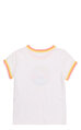 Little Marc Jacobs Kız Çocuk  Baskı Desen Beyaz T-Shirt