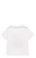 Little Marc Jacobs Erkek Çocuk  Baskı Desen Beyaz T-Shirt