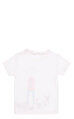 Little Marc Jacobs Erkek Bebek  Baskı Desen Beyaz T-Shirt