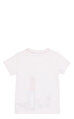 Little Marc Jacobs Erkek Bebek  Baskı Desen Beyaz T-Shirt