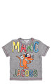 Little Marc Jacobs Erkek Bebek  Baskı Desen Gri T-Shirt