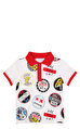 Little Marc Jacobs Erkek Bebek  Baskı Desen Beyaz T-Shirt