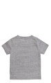 Little Marc Jacobs Erkek Çocuk  Baskı Desen Gri T-Shirt