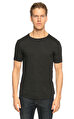 John Varvatos Usa Düz Desenli Siyah T-Shirt