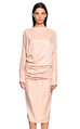 Tom Ford Pembe Midi Elbise