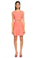 BCBG MAX AZRIA Pembe Mini Etek