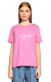 Balmain Baskı Desen Pembe T-Shirt