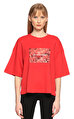 Les Benjamins Baskılı Kırmızı T-Shirt