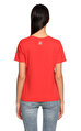 SH Baskılı Kırmızı T-Shirt
