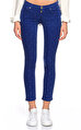 Juicy Couture Beyaz Puantiyeli Jean Pantolon