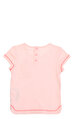 BillieBlush Kız Bebek Simli Cepli Pudra T-Shirt