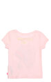 BillieBlush Kız Çocuk İşleme Detaylı Pudra T-Shirt