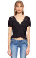 Free People Lacivert Bluz