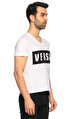 Versus V Yaka Beyaz T-Shirt