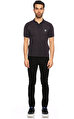 Stone Island Polo Bordo-Siyah T-Shirt