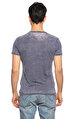 Guess Baskı Desen Lacivert T-Shirt